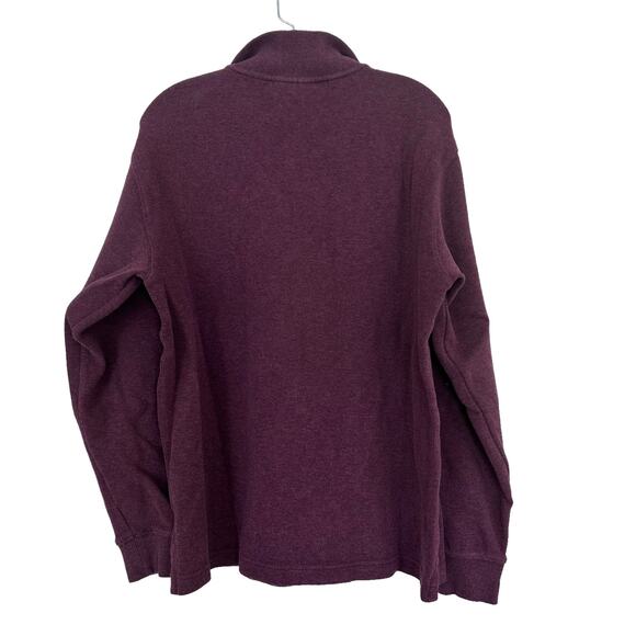 Rodd & Gunn Maroon Quarter Zip Sweater Sz M - Picture 5 of 6